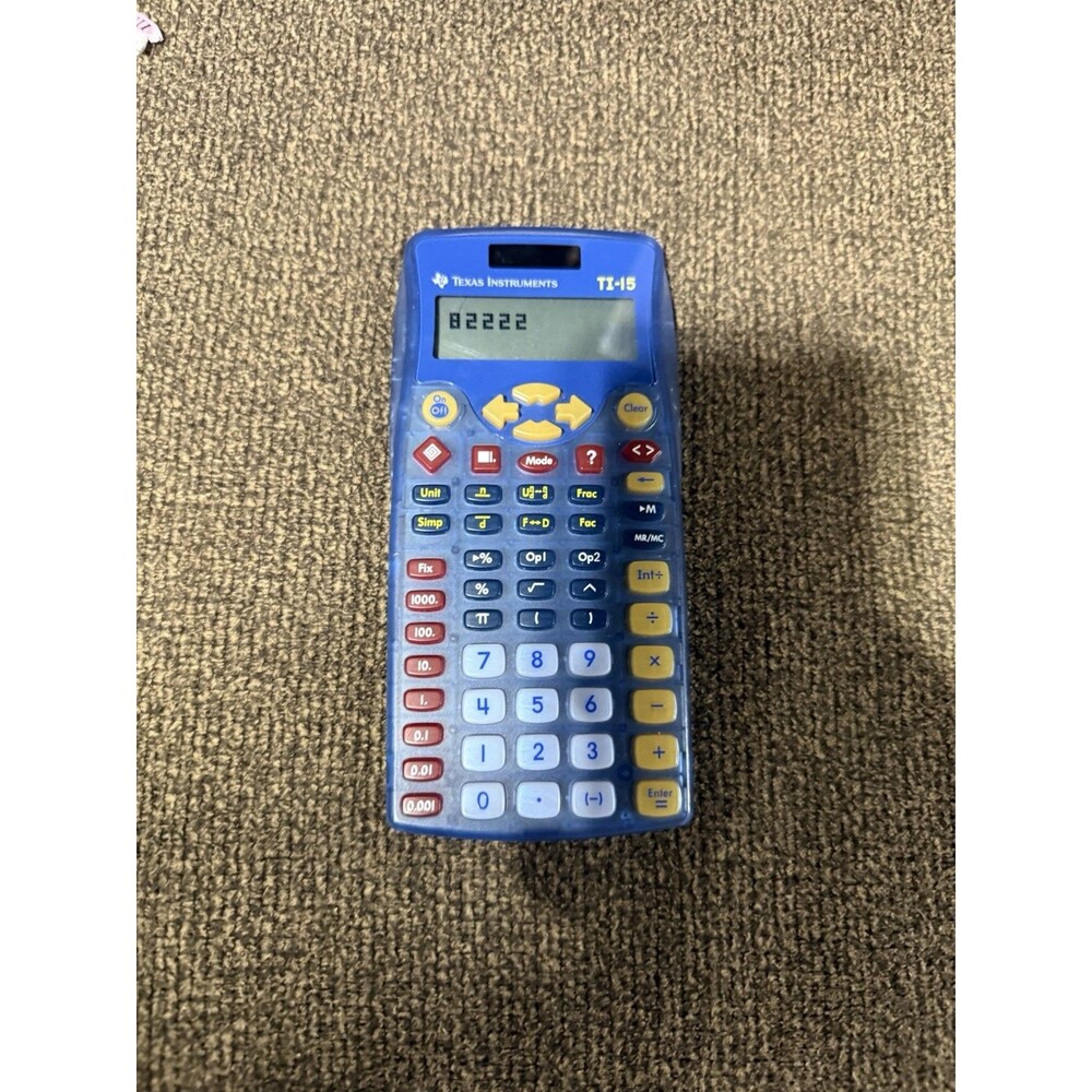 Texas Instruments TI-15 Scientific Calculator